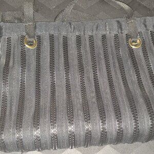 Black Utility Shoulder Strap Bag